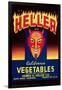 Heller California Vegetables-null-Framed Art Print