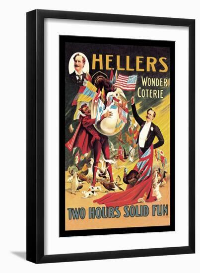 Heller's Wonder Coterie-Adolph Friedlander-Framed Art Print