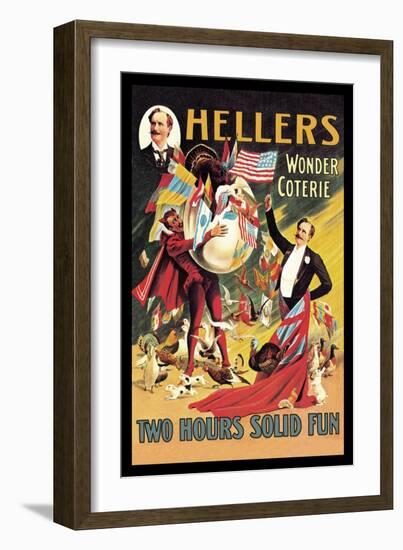 Heller's Wonder Coterie-Adolph Friedlander-Framed Art Print