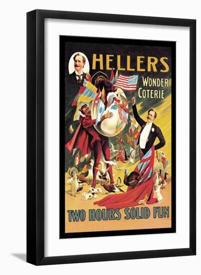 Heller's Wonder Coterie-Adolph Friedlander-Framed Art Print