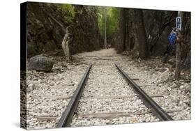 Hellfire Pass Museum, on the Infamous Thai-Burmese Death Railway-Alex Robinson-Stretched Canvas