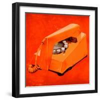 Hello 3-PC Ngo-Framed Giclee Print