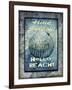 Hello Beach-LightBoxJournal-Framed Giclee Print