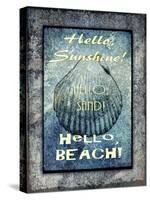Hello Beach-LightBoxJournal-Stretched Canvas