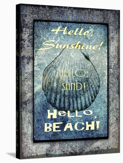 Hello Beach-LightBoxJournal-Stretched Canvas