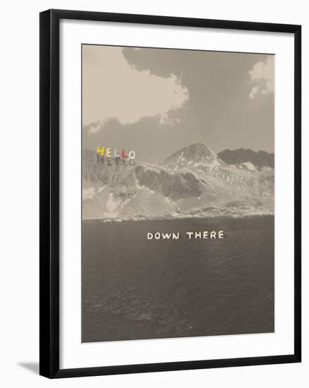 Hello Down There-Danielle Kroll-Framed Giclee Print