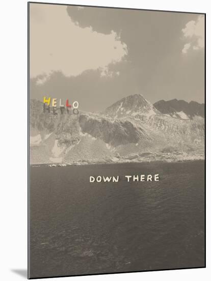 Hello Down There-Danielle Kroll-Mounted Giclee Print