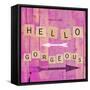 Hello Gorgeous-Sheldon Lewis-Framed Stretched Canvas