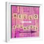 Hello Gorgeous-Sheldon Lewis-Framed Art Print