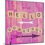 Hello Gorgeous-Sheldon Lewis-Mounted Art Print