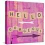 Hello Gorgeous-Sheldon Lewis-Stretched Canvas