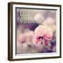 Hello Gorgeous-Sarah Gardner-Framed Art Print