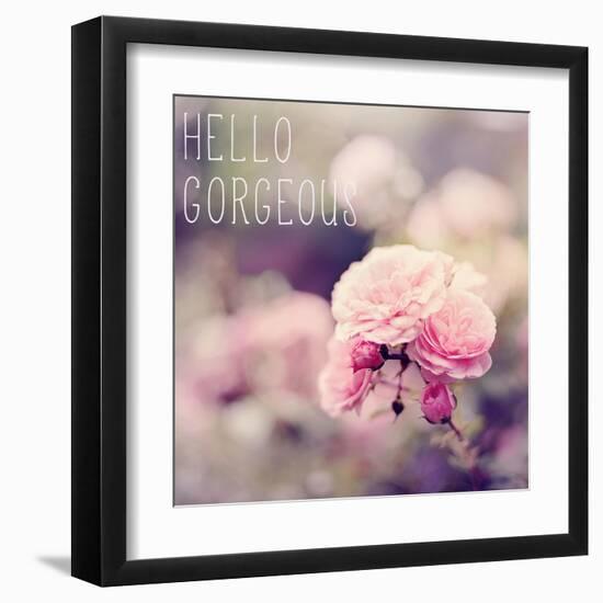 Hello Gorgeous-Sarah Gardner-Framed Art Print