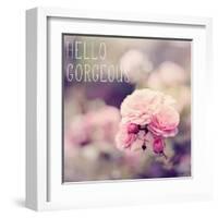 Hello Gorgeous-Sarah Gardner-Framed Art Print