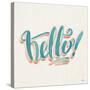 Hello I-Janelle Penner-Stretched Canvas