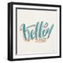 Hello I-Janelle Penner-Framed Art Print