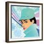 Hello II-Sloane Addison  -Framed Art Print