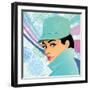 Hello II-Sloane Addison  -Framed Art Print