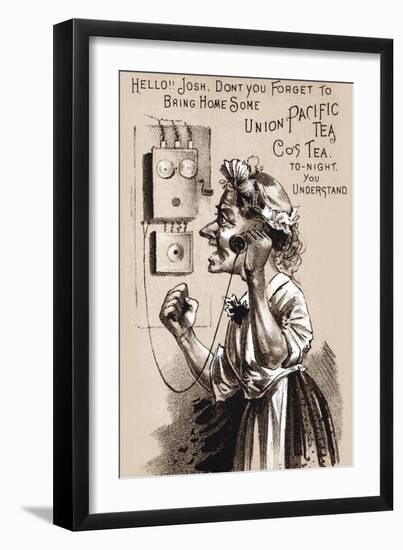 Hello!!! Josh Don't You Forget-null-Framed Art Print