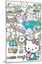 Hello Kitty: 19 Amusement Park - Carnival-Trends International-Mounted Poster