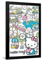 Hello Kitty: 19 Amusement Park - Carnival-Trends International-Framed Poster