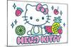 Hello Kitty: 20 Kawaii Vacation - Fruit-Trends International-Mounted Poster