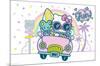 Hello Kitty: 20 Kawaii Vacation - Fun-Trends International-Mounted Poster