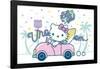 Hello Kitty: 20 Kawaii Vacation - Let's Go-Trends International-Framed Poster