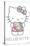 Hello Kitty: 20 Starshine - Heart-Trends International-Stretched Canvas