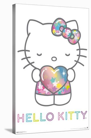 Hello Kitty: 20 Starshine - Heart-Trends International-Stretched Canvas