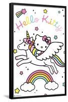 Hello Kitty: 21 Unicorn-Trends International-Framed Poster