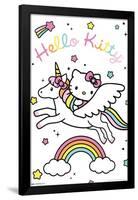 Hello Kitty: 21 Unicorn-Trends International-Framed Poster