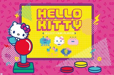 'Hello Kitty: 22 Kawaii Arcade' Premium Edition | AllPosters.com