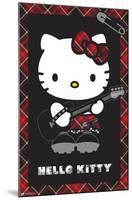Hello Kitty: 22 Punk Red-Trends International-Mounted Poster