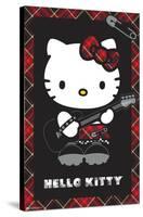 Hello Kitty: 22 Punk Red-Trends International-Stretched Canvas