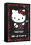 Hello Kitty: 22 Punk Red-Trends International-Framed Stretched Canvas