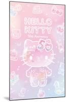 Hello Kitty - 50th Anniversary-Trends International-Mounted Poster