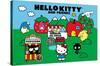 Hello Kitty and Friends: 21 Core - Field-Trends International-Stretched Canvas