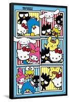 Hello Kitty and Friends: 21 Core - Group Photos-Trends International-Framed Poster