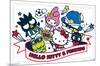 Hello Kitty and Friends: 21 Sports - Group-Trends International-Mounted Poster