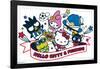 Hello Kitty and Friends: 21 Sports - Group-Trends International-Framed Poster