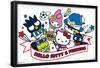 Hello Kitty and Friends: 21 Sports - Group-Trends International-Framed Poster