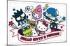 Hello Kitty and Friends: 21 Sports - Group-Trends International-Mounted Poster