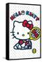 Hello Kitty and Friends: 21 Sports - Kitty Tennis-Trends International-Framed Stretched Canvas