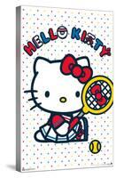 Hello Kitty and Friends: 21 Sports - Kitty Tennis-Trends International-Stretched Canvas
