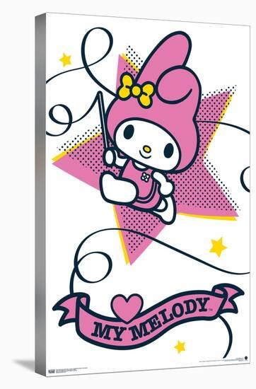 Hello Kitty and Friends: 21 Sports - My Melody Rhythmic Gymnastics-Trends International-Stretched Canvas