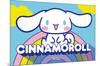 Hello Kitty and Friends: 22 Over The Rainbow - Cinnamoroll-Trends International-Mounted Poster