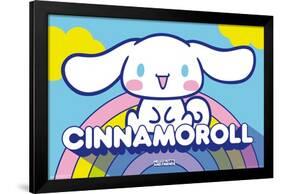 Hello Kitty and Friends: 22 Over The Rainbow - Cinnamoroll-Trends International-Framed Poster