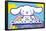 Hello Kitty and Friends: 22 Over The Rainbow - Cinnamoroll-Trends International-Framed Poster