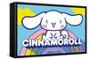 Hello Kitty and Friends: 22 Over The Rainbow - Cinnamoroll-Trends International-Framed Stretched Canvas